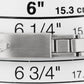 Rolex Oyster Perpetual 24mm Fluted Gold Stainless Steel Automatic Watch 6719
