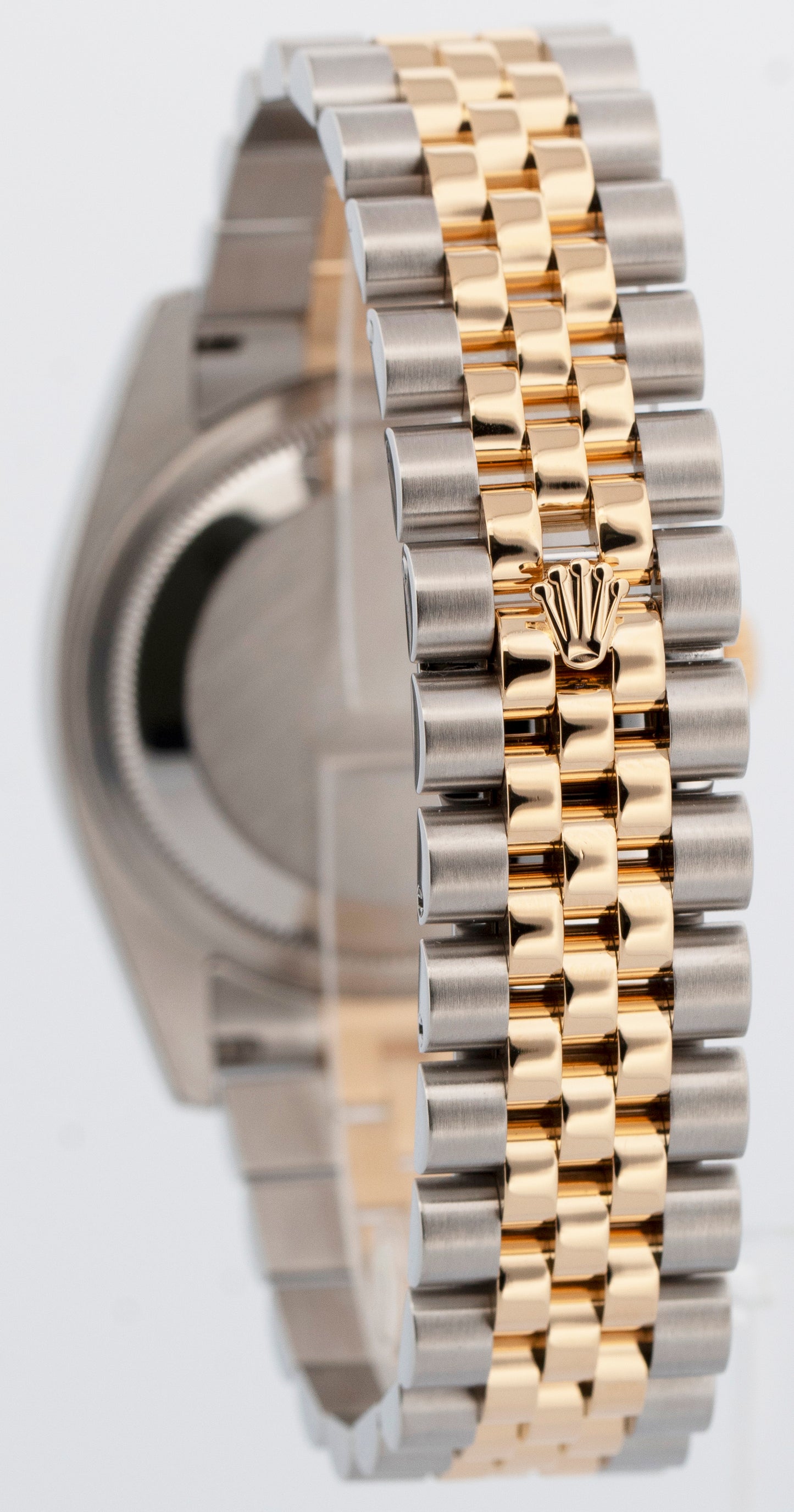 Rolex DateJust 36mm JUBILEE DIAMOND Two-Tone Yellow Gold Steel 116233 Watch BOX