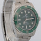 PAPERS Rolex Submariner HULK Ceramic Stainless Steel Green 40mm 116610 LV BOX