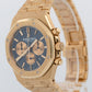 Audemars Piguet Royal Oak Chronograph 26331BA.OO.1220BA.01 Blue 41mm Box Papers