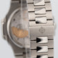 PAPERS Patek Philippe Nautilus Blue Moon Phase 40mm Steel Watch 5712/1A-001 BOX
