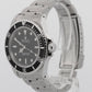 1999 Rolex No-Date Submariner 14060 Black Stainless Steel 40mm Watch Box Papers