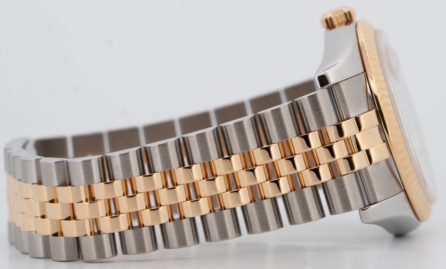 Rolex DateJust 36mm JUBILEE DIAMOND Two-Tone Yellow Gold Steel 116233 Watch BOX