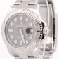 2020 PAPERS Rolex Yacht-Master Steel Platinum RHODIUM 40mm 126622 YM1 Watch BOX