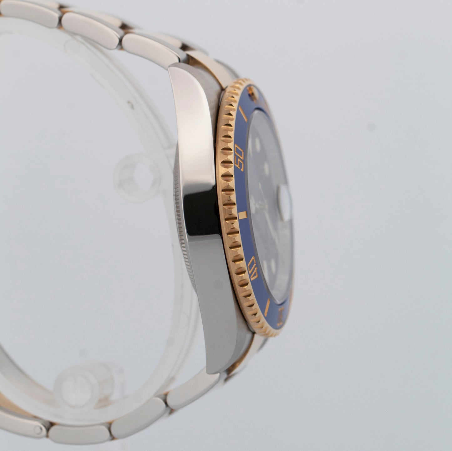 PAPERS Rolex Submariner Date BLUE Two-Tone 18K Gold Steel 40mm 116613 LB BOX