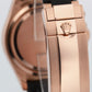 PAPERS Rolex Daytona 18K Rose Gold Black SUNDUST Oysterflex Watch 126515 LN BOX