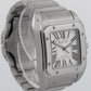 PAPERS Cartier Santos 100 Large WHITE Steel 38mm 2656 / W200737G Watch BOX