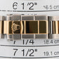 Rolex Daytona Cosmograph Black Two-Tone 18K Yellow Gold Steel Watch 16523