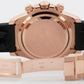 PAPERS Rolex Daytona 18K Rose Gold Black SUNDUST Oysterflex Watch 126515 LN BOX