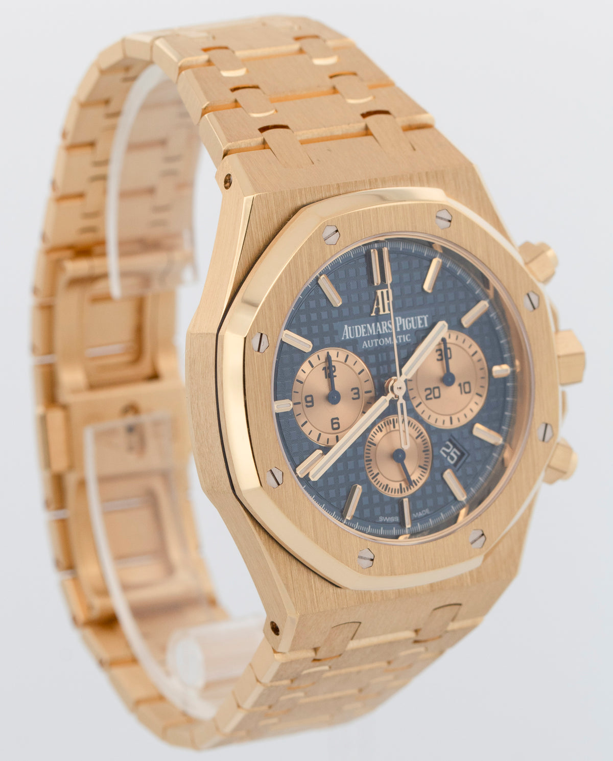Audemars Piguet Royal Oak Chronograph 26331BA.OO.1220BA.01 Blue 41mm Box Papers