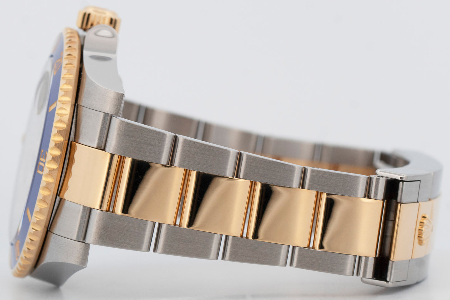 PAPERS Rolex Submariner Date BLUE Two-Tone 18K Gold Steel 40mm 116613 LB BOX