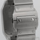 PAPERS Cartier Santos 100 Large WHITE Steel 38mm 2656 / W200737G Watch BOX
