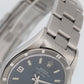 UNPOLISHED PAPERS Rolex Oyster Perpetual Air-King Blue 14010 Steel 34mm BOX
