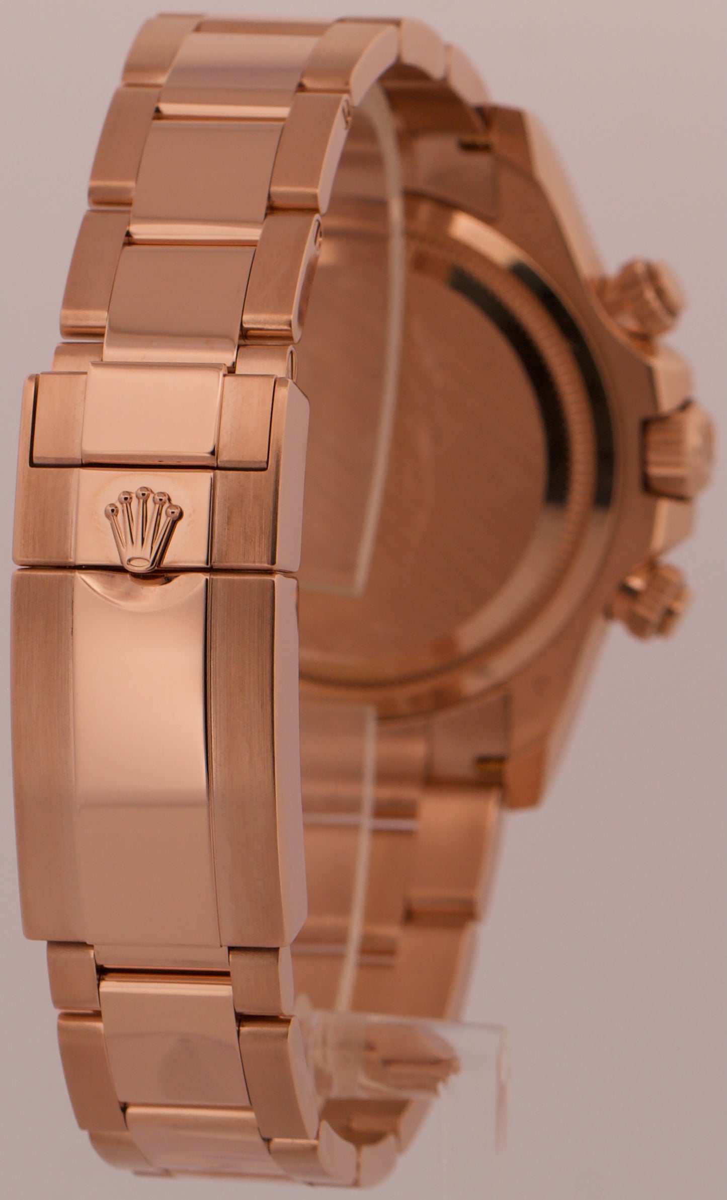2024 PAPERS Rolex Daytona BLACK 18K Rose Gold Oyster 40mm 126505 Watch BOX