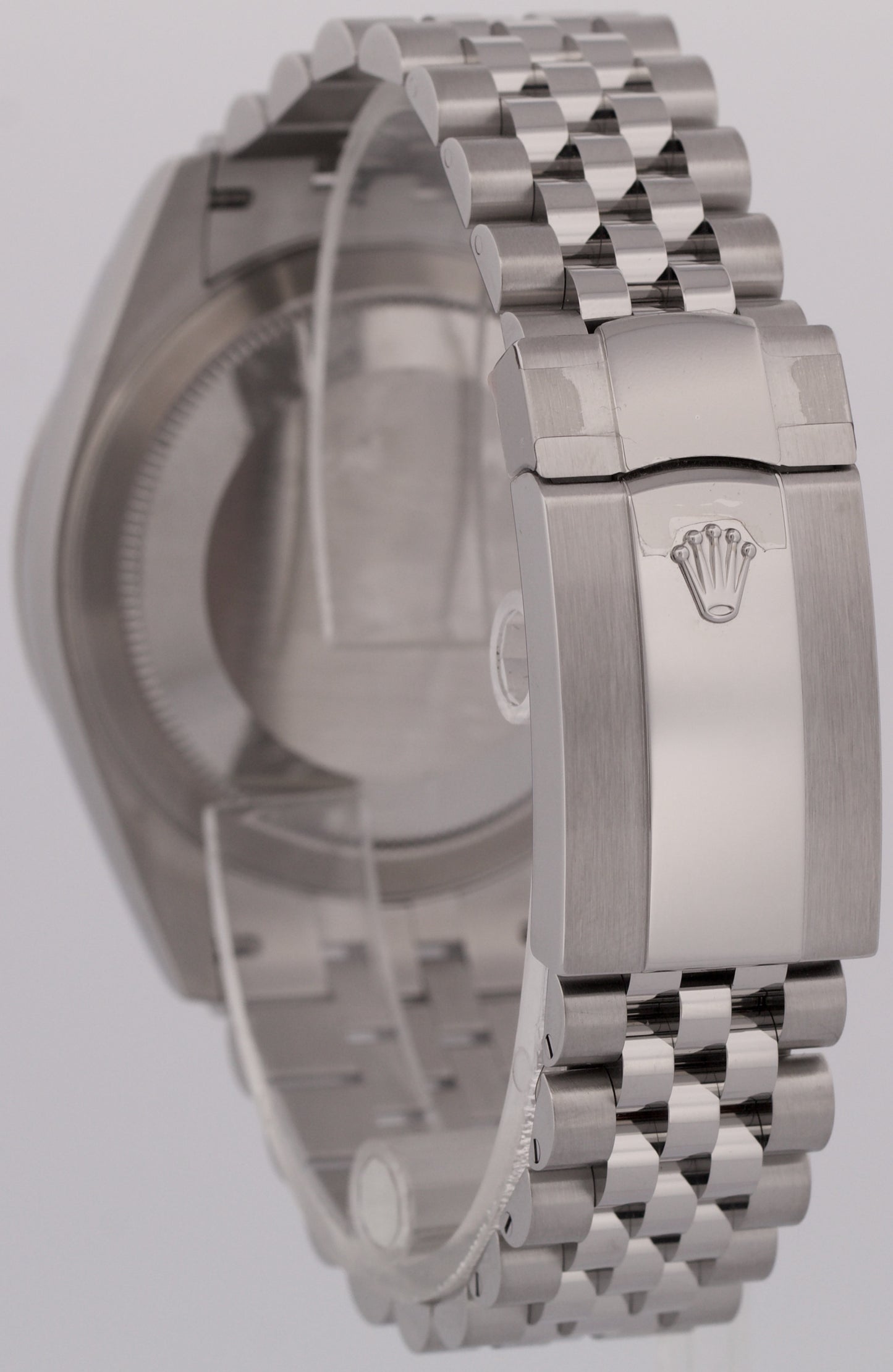 NEW PAPERS Rolex Sky-Dweller BLUE Steel JUBILEE Fluted 18K Gold 42mm 326934 BOX