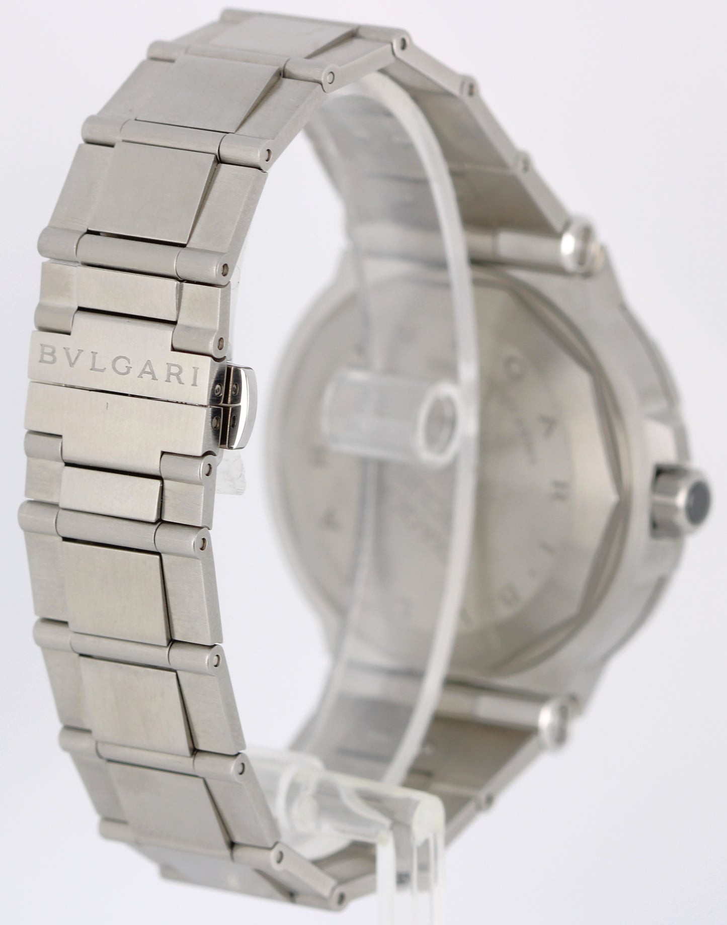 MARCH 2026 PAPERS Bvlgari Diagono Scuba Steel Blue 41mm DP41SSD 102586 Watch BOX