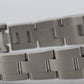 Rolex Oyster Perpetual 24mm SILVER Stainless Steel Oyster NO-HOLES Watch 76080