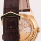 Patek Philippe Annual Calendar 18k Yellow Gold WHITE Leather 39mm 5146J Watch