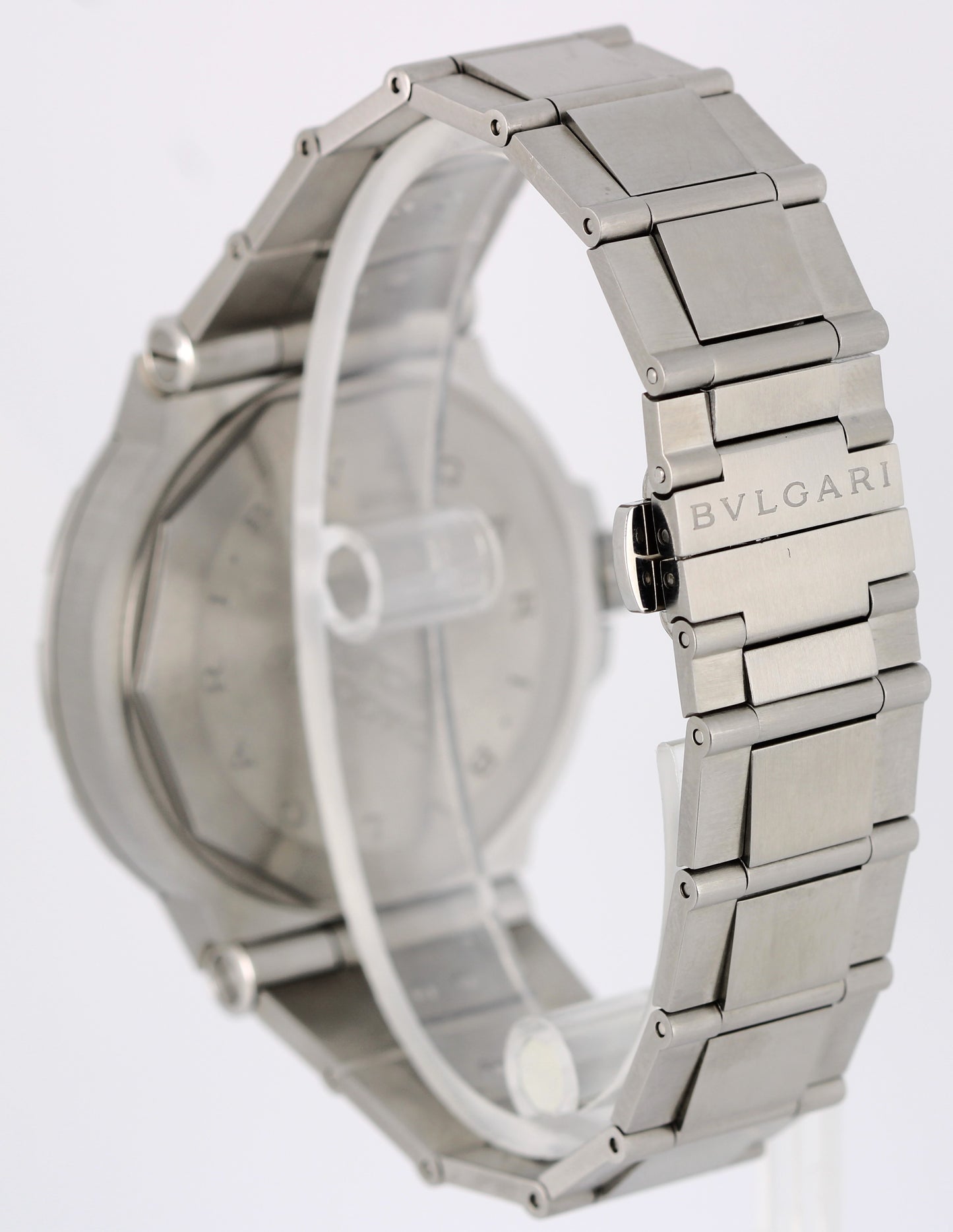 MARCH 2026 PAPERS Bvlgari Diagono Scuba Steel Blue 41mm DP41SSD 102586 Watch BOX