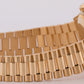 PAPERS Ladies Rolex DateJust President 26mm CHAMPAGNE 18K Yellow Gold 69178 BOX