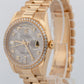 Rolex Day-Date President FACTORY METEORITE DIAMOND Yellow Gold 36mm 118348 Watch