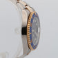 2018 PAPERS Rolex Submariner Date BLUE Two-Tone Gold 40mm 116613 LB Watch BOX