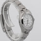 NEW STICKERED Rolex Oyster Perpetual 26 WHITE Stainless Steel 26mm 176200 Watch