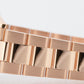 Rolex Day-Date Pink Roman Dial 18k Rose Gold Fluted OYSTER 36mm Watch 118235 BOX