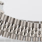 Rolex DateJust 36mm BLACK Dial Stainless Steel JUBILEE Engine-Turned Watch 16220