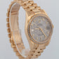 Rolex Day-Date President FACTORY METEORITE DIAMOND Yellow Gold 36mm 118348 Watch