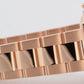 Rolex Day-Date Pink Roman Dial 18k Rose Gold Fluted OYSTER 36mm Watch 118235 BOX