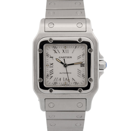 Cartier Santos Galbee 2319 / W20040D6 Silver Stainless Steel 29mm Watch