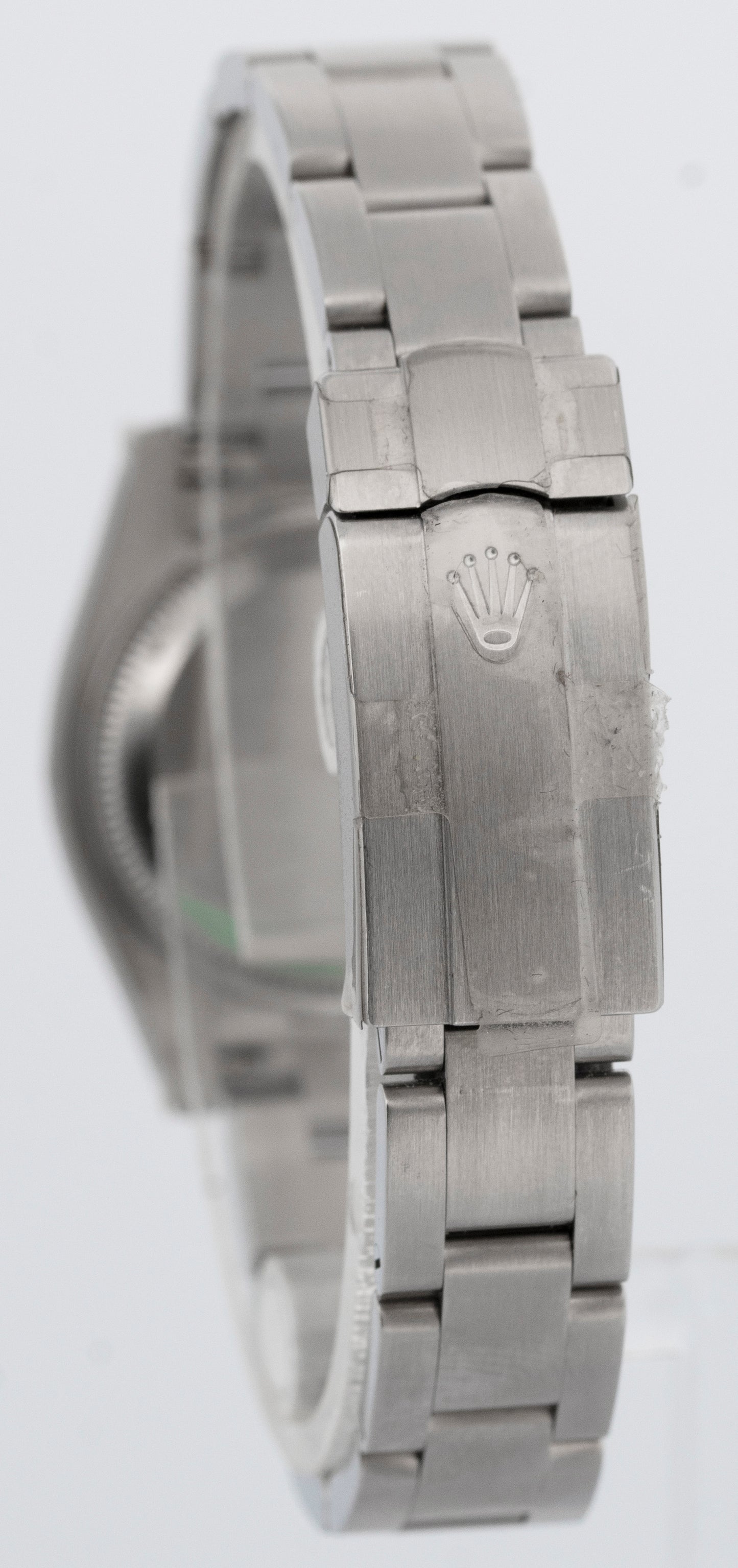 NEW STICKERED Rolex Oyster Perpetual 26 WHITE Stainless Steel 26mm 176200 Watch