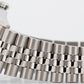 Rolex DateJust 36mm BLACK Dial Stainless Steel JUBILEE Engine-Turned Watch 16220