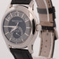 Patek Philippe Annual Calendar 18K White Gold GRAY BLACK Leather 40mm 5205G