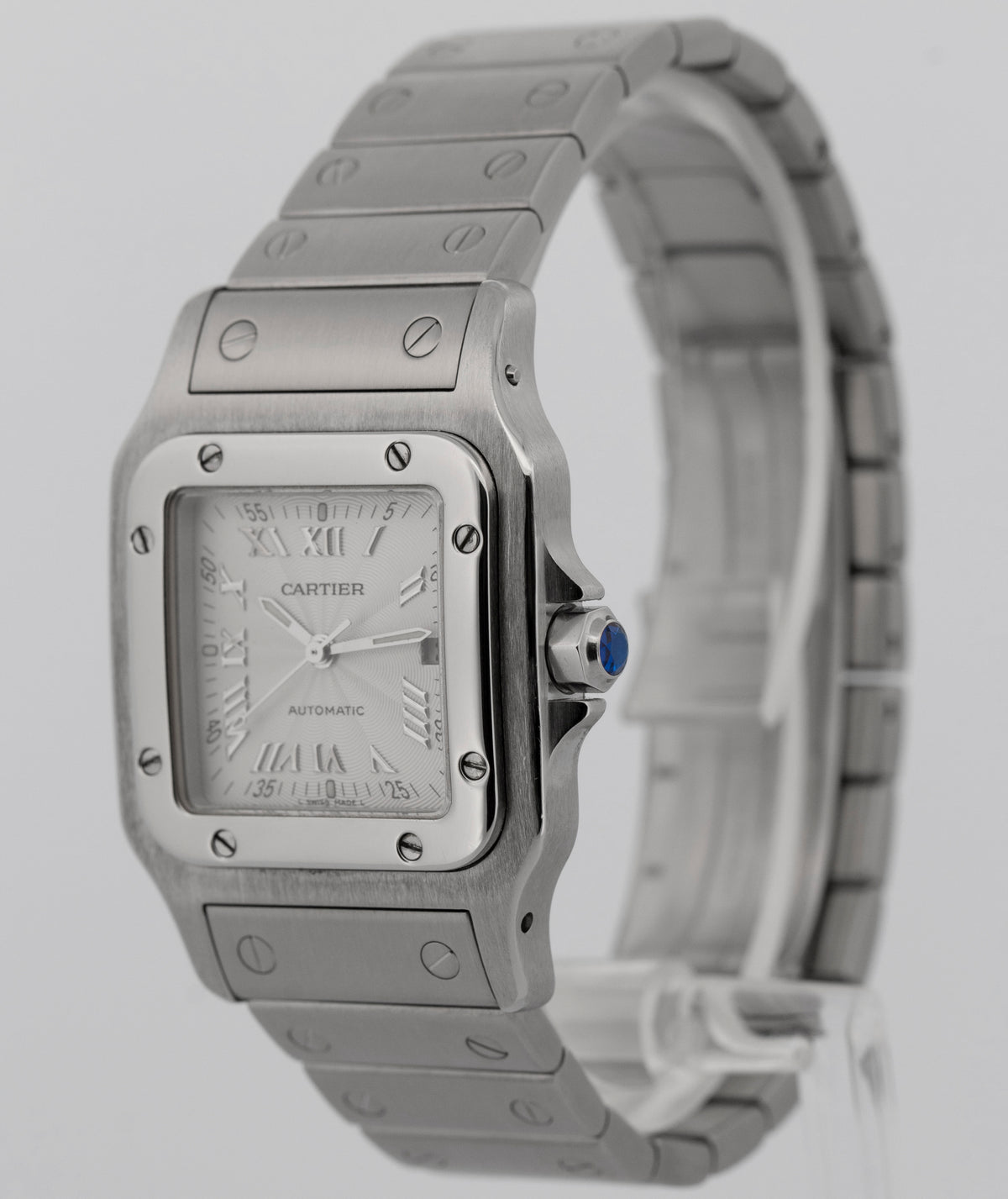 Cartier Santos Galbee 2319 / W20040D6 Silver Stainless Steel 29mm Watch