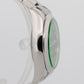 NOS 2014 Rolex Milgauss 116400 GV Black Stainless Steel 40mm Box Papers