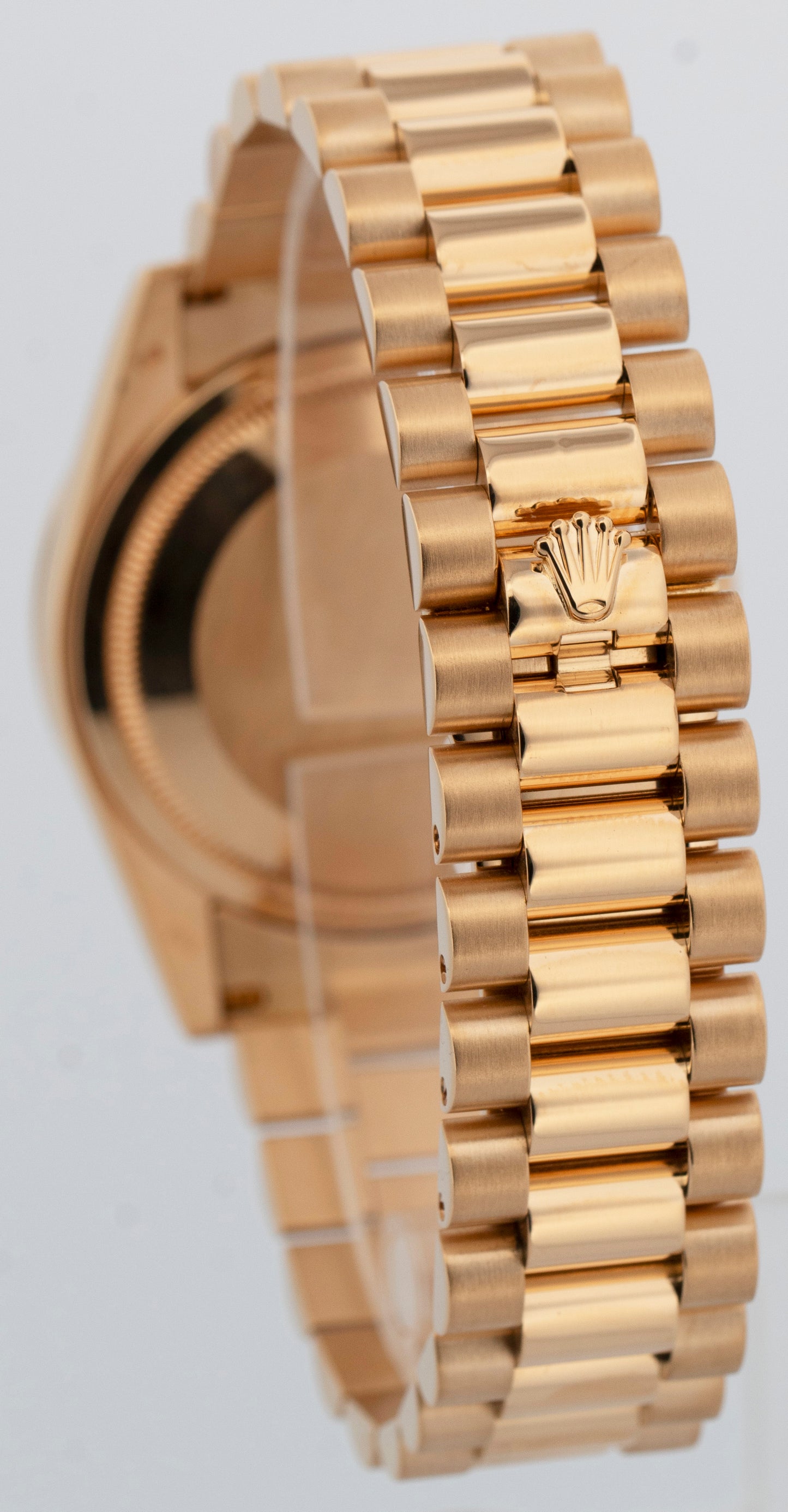 Rolex Day-Date President FACTORY METEORITE DIAMOND Yellow Gold 36mm 118348 Watch