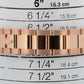 Rolex Day-Date Pink Roman Dial 18k Rose Gold Fluted OYSTER 36mm Watch 118235 BOX