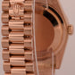 2012 Rolex Day-Date President Pink Roman 18K Rose Gold 36mm 118235 Box Papers