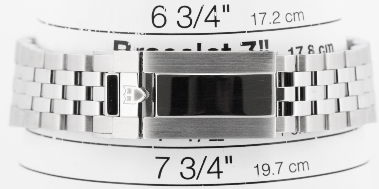 2025 PAPERS Tudor Black Bay Chrono 41mm PANDA White Jubilee Watch 79360 BOX