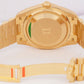 NEW PAPERS Rolex Day-Date President 18K Yellow Gold Champagne 36mm 128238 BOX