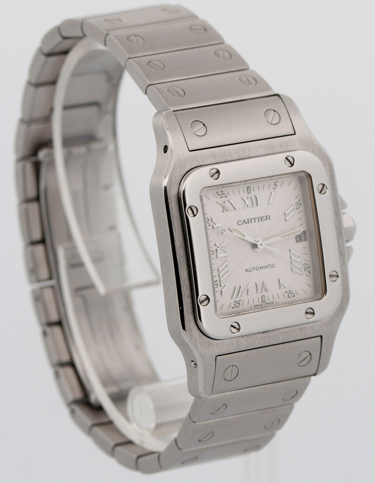Cartier Santos Galbee 2319 / W20040D6 Silver Stainless Steel 29mm Watch