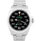 2025 PAPERS Rolex Air-King 40mm Green BLACK Stainless Steel Watch 126900 BOX