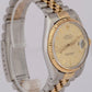 Rolex DateJust 36mm Champagne 18K Gold Two-Tone Stainless Steel Watch 16013