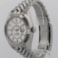 2021 PAPERS Rolex Sky-Dweller WHITE Stainless Steel 42mm 326934 Watch BOX