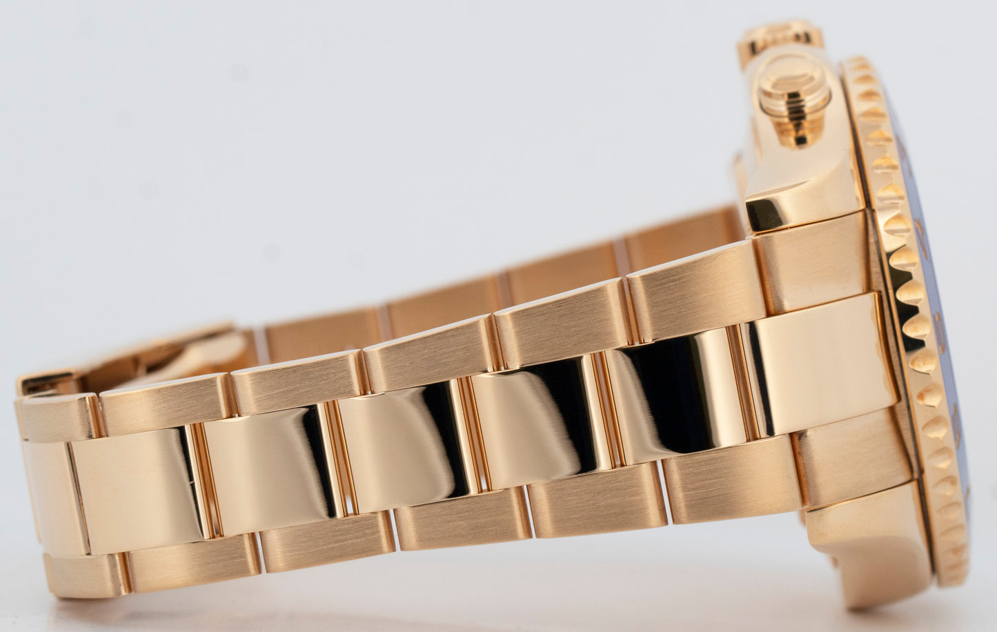 PAPERS Rolex Yacht-Master II 18K Yellow Gold 44mm White 116688 Watch BOX