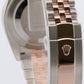 PAPERS Rolex DateJust 41mm WIMBLEDON 18K Rose Steel JUBILEE Smooth 126301 BOX