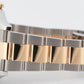 PAPERS Rolex Sky-Dweller Two-Tone 18K Yellow Gold Black 42mm 326933 Watch BOX