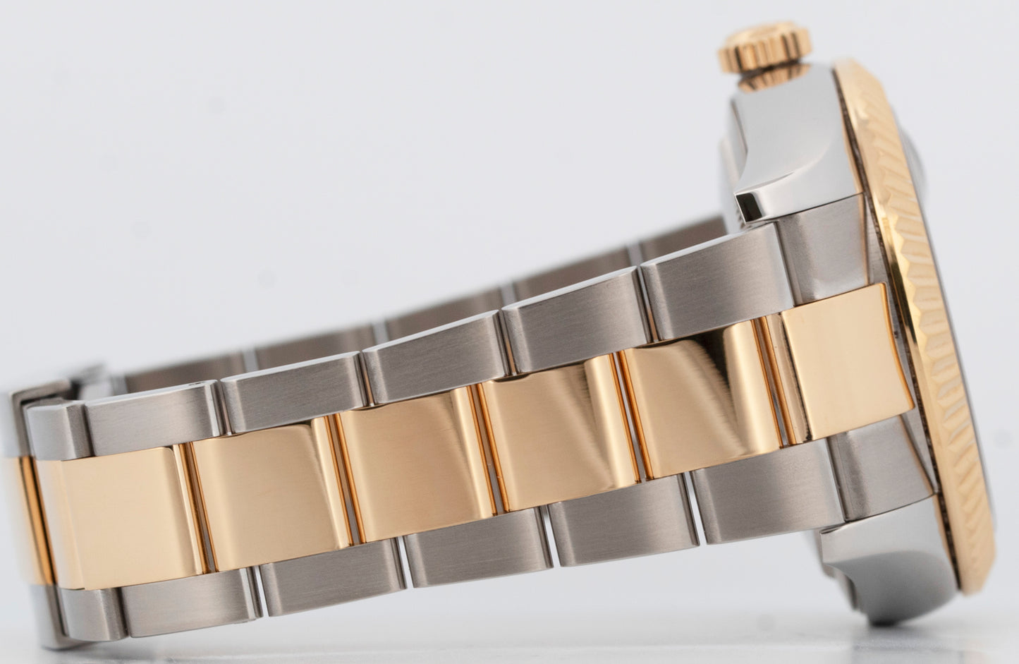PAPERS Rolex Sky-Dweller Two-Tone 18K Yellow Gold Black 42mm 326933 Watch BOX